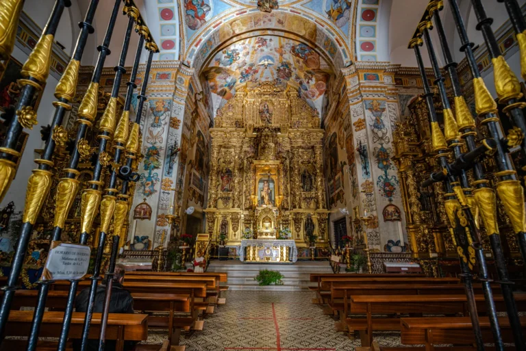 Interior de la iglesia del Monasterio del Santísimo Cristo de la Victoria